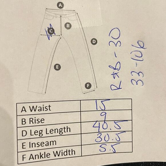 RAG BONE SEXY BOHO SKINNY LEGGING JEGGINGS JEANS DARK MIDNIGHT BLUE SIZE 30 - Picture 10 of 10